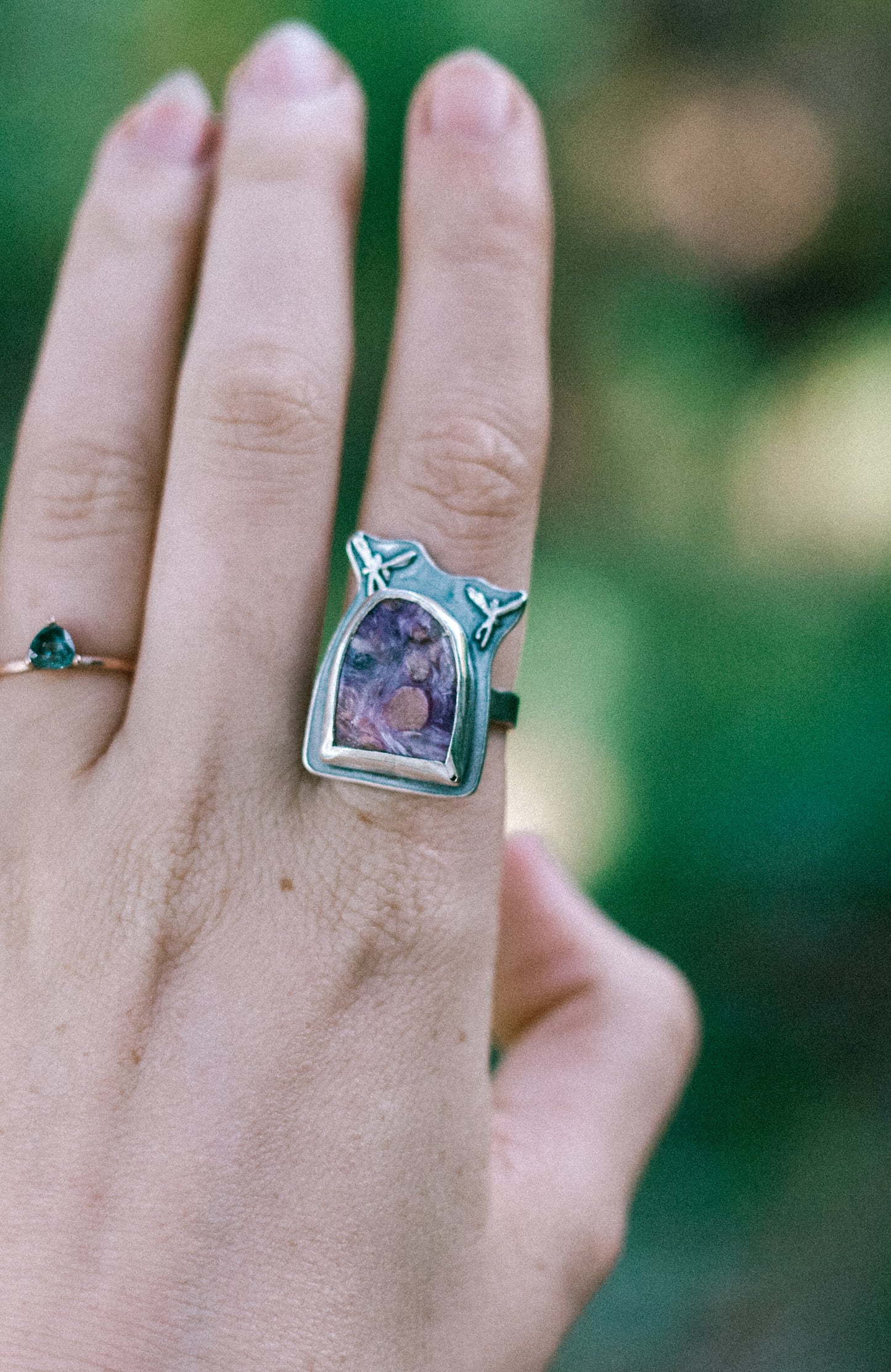lepidolite portal ring