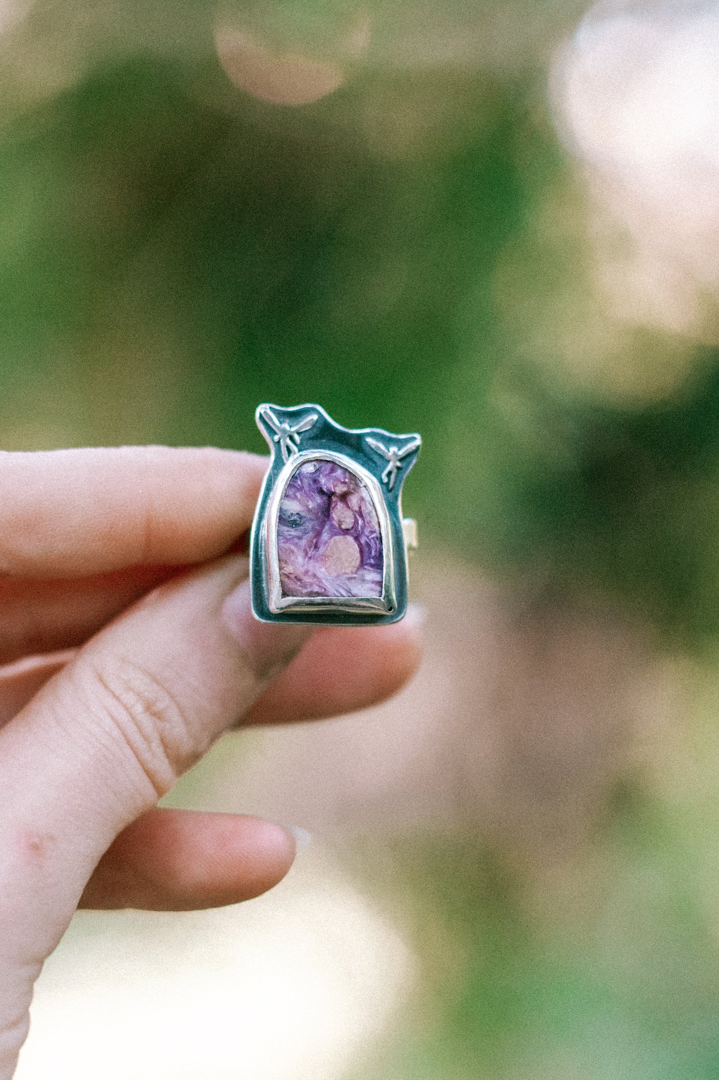 lepidolite portal ring
