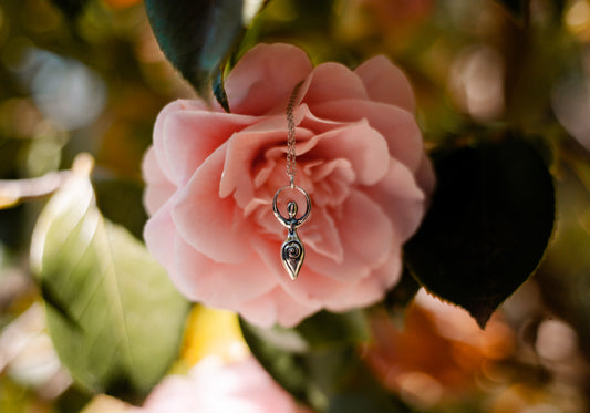 spiral goddess talisman