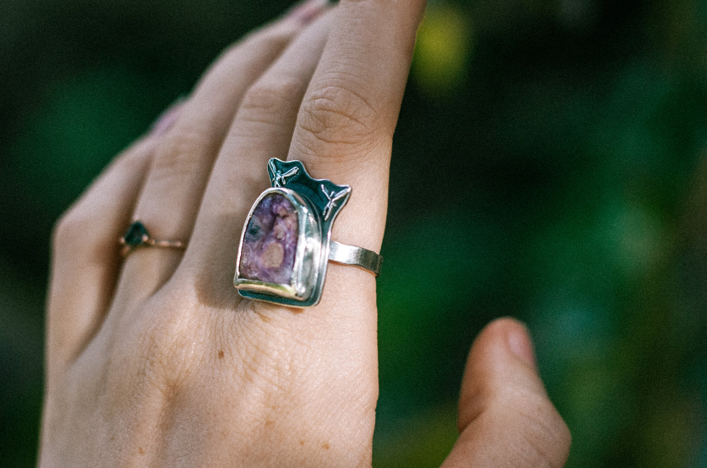 lepidolite portal ring