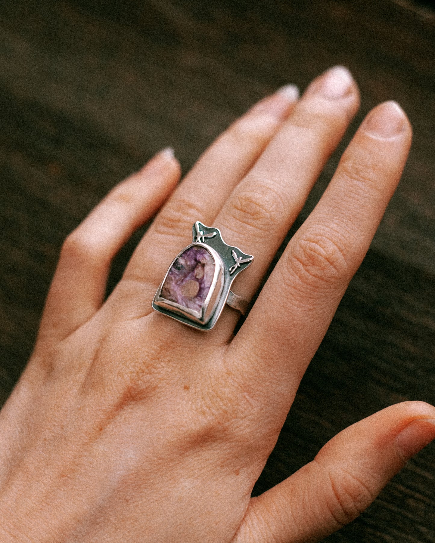 lepidolite portal ring