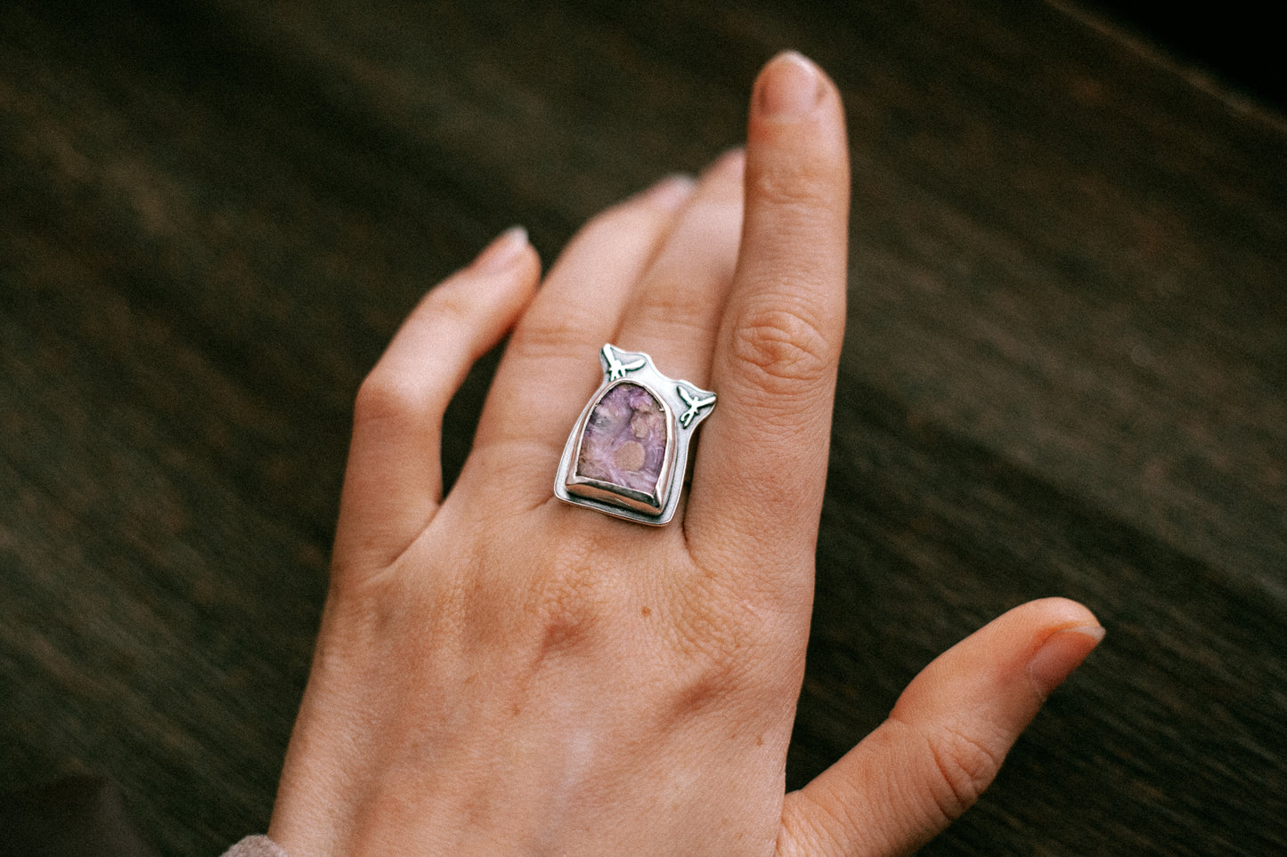 lepidolite portal ring