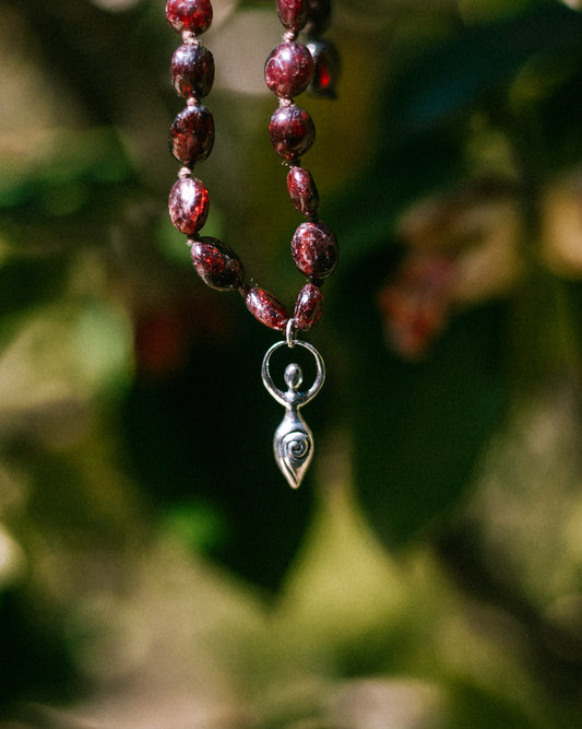spiral goddess talisman
