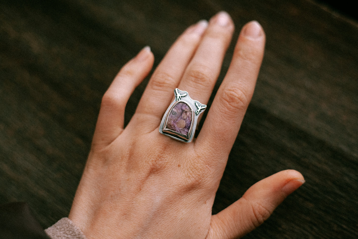 lepidolite portal ring