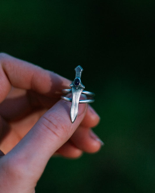 amethyst short blade