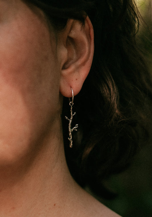 tarot suit emblems - pair of earrings