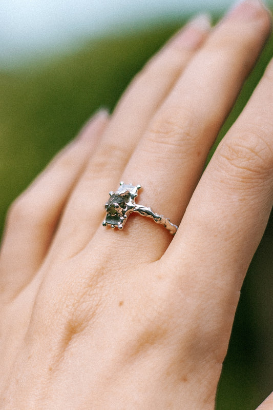 pillow sapphire ring