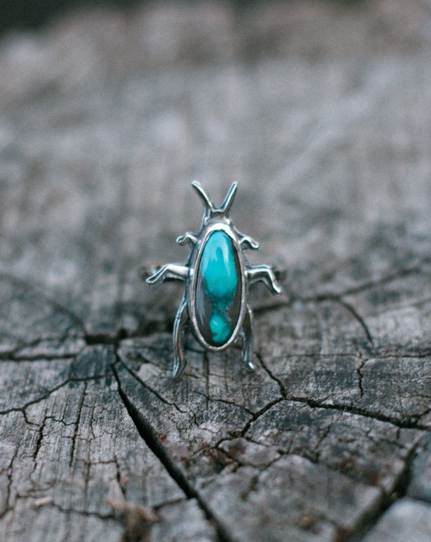 turquoise cricket - ring