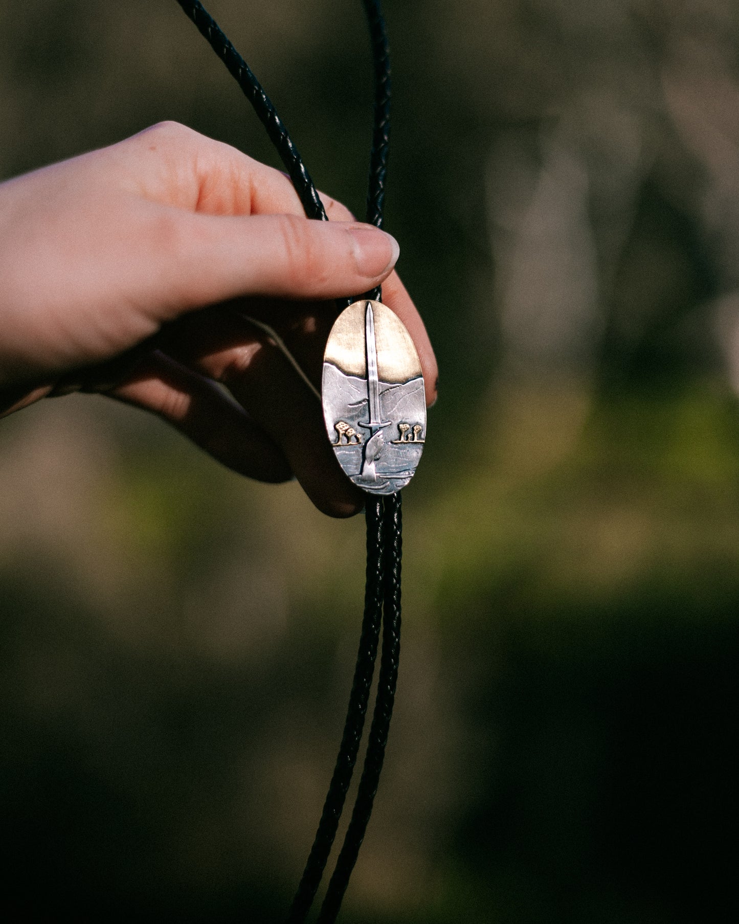 Lady of the Lake - bolo tie
