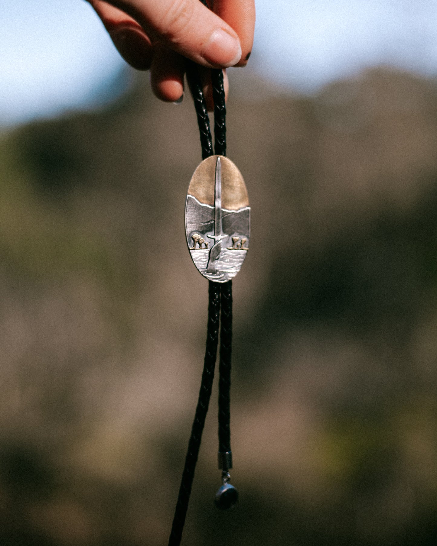 Lady of the Lake - bolo tie
