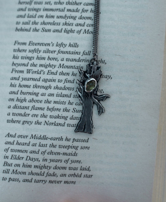 Ent and Hobbit Pendant