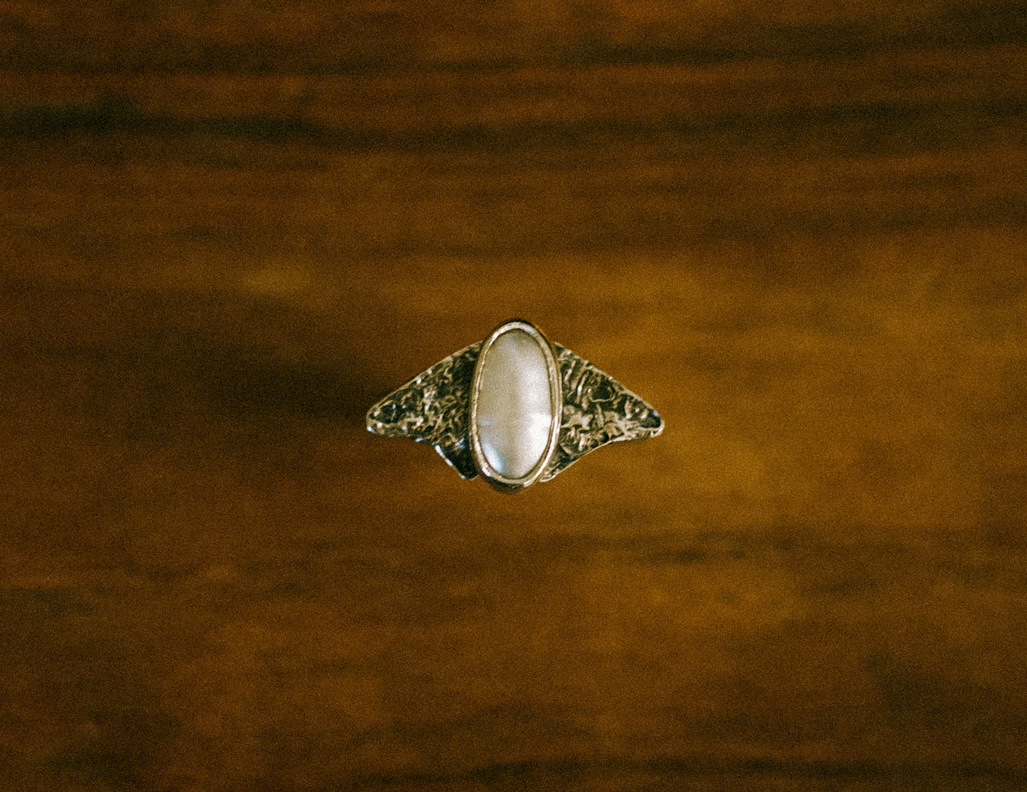 pearl moth - ring