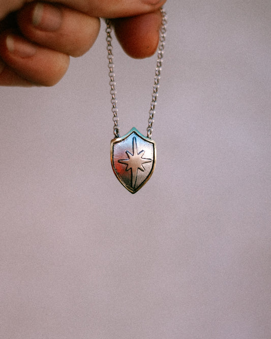 star guilded shield