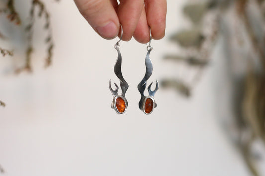 fireball earrings