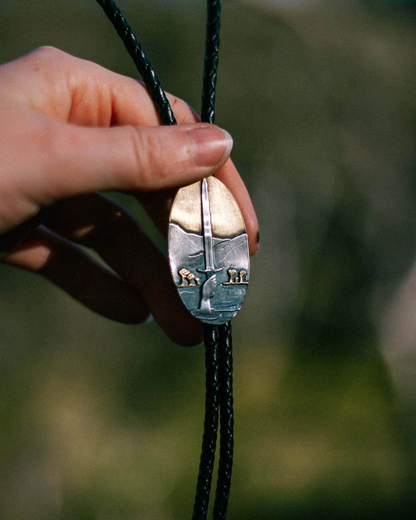 Lady of the Lake - bolo tie
