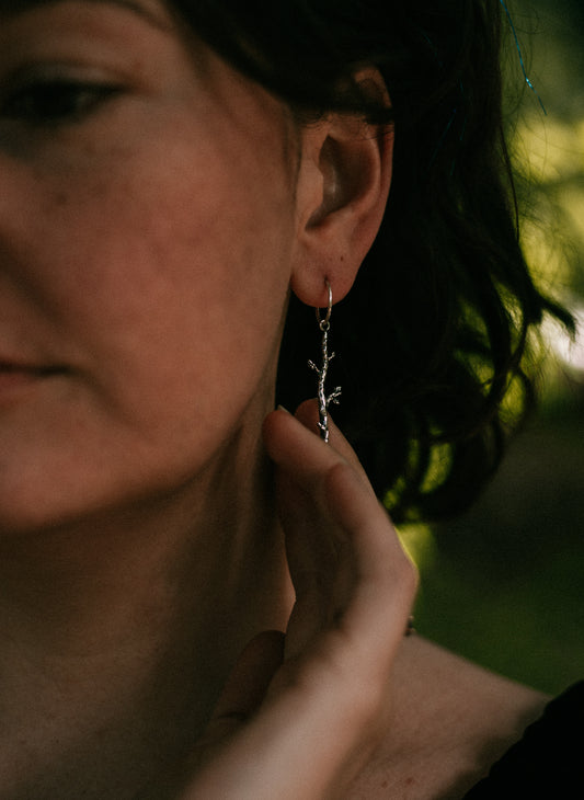 tarot suit emblems - pair of earrings