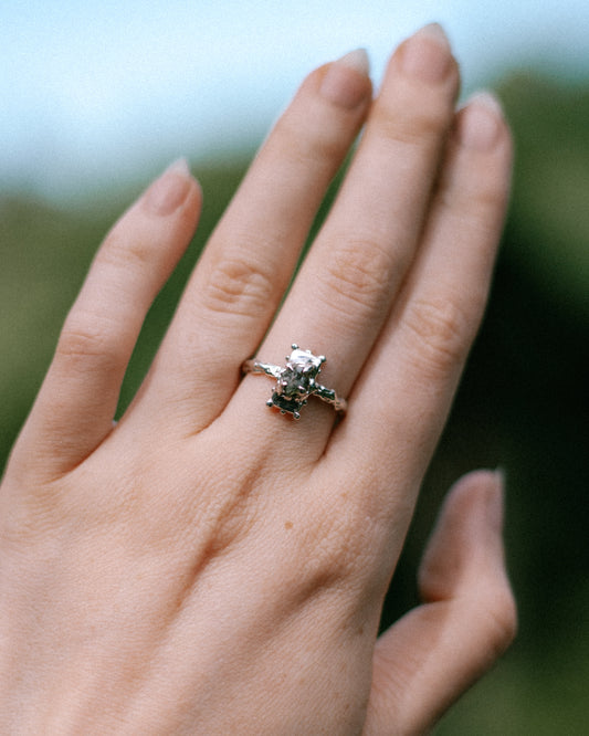 pillow sapphire ring