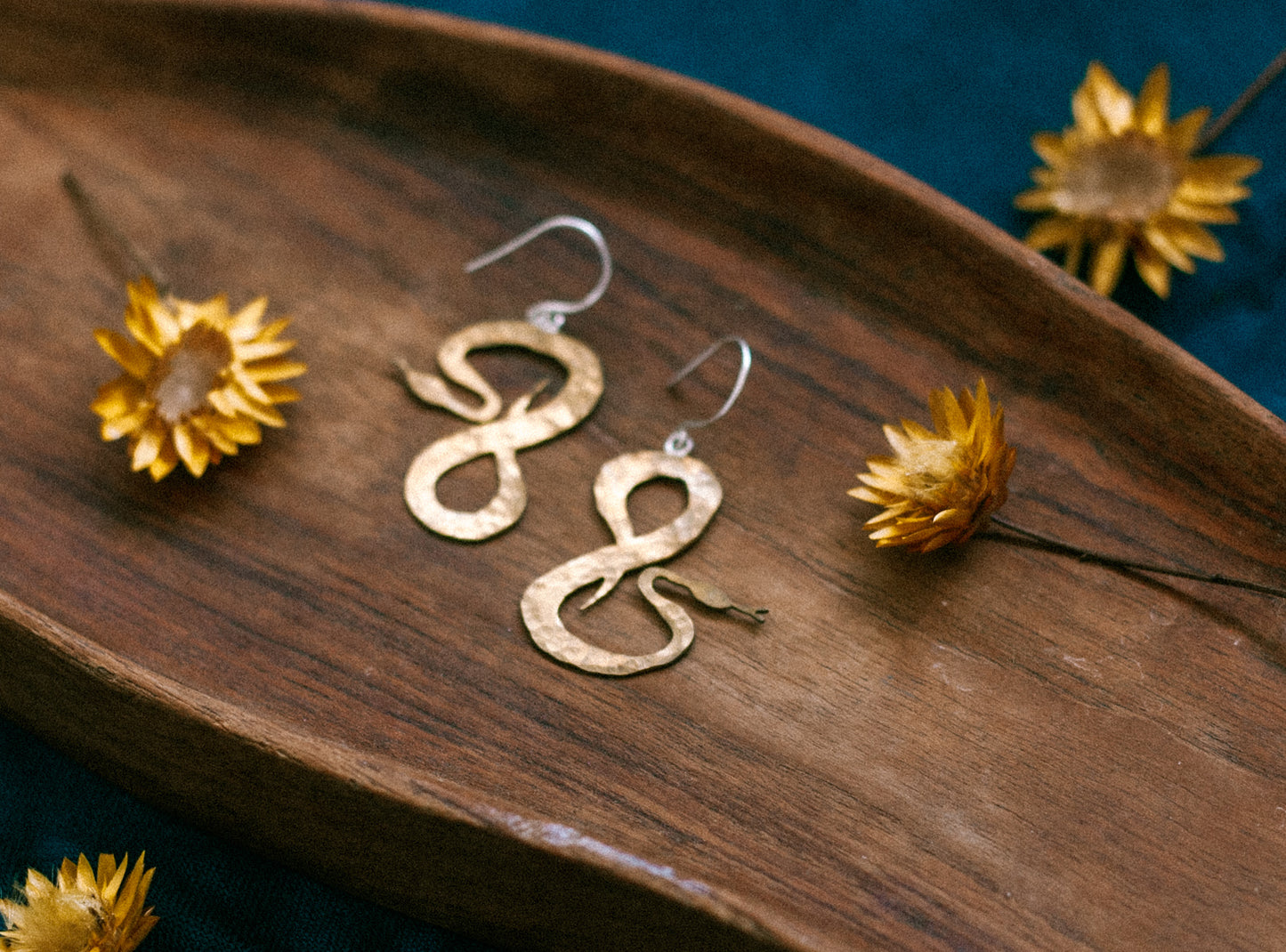 serpent earrings