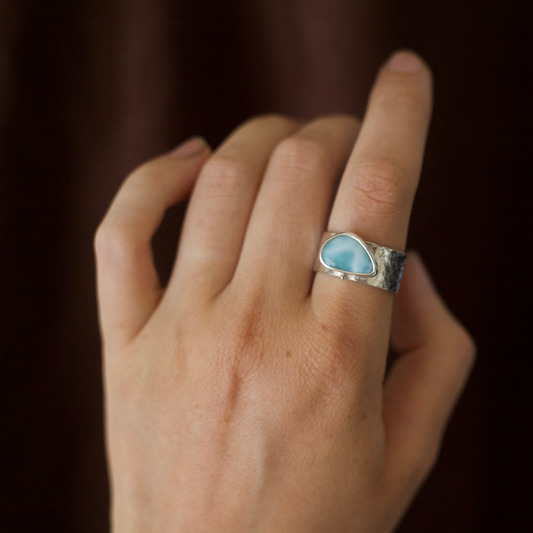 larimar ring